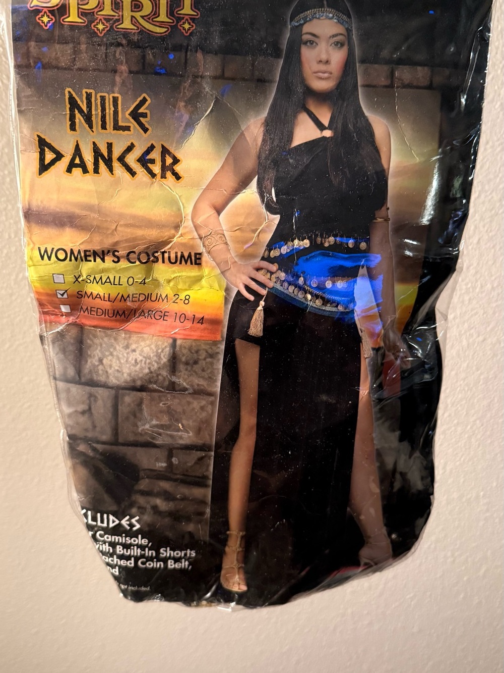 Spirit Black High-Low Nile Dancer Skirt